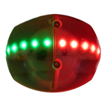 Vertical mount Dual sidelight 2NM - Green/Red 112.5