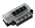 EGIS RT Fuse Blk 4 Circuits w/Cover