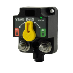 EGIS XD Series Flex 2 - Remote Battery Switch w/Knob - Tinned Wires
