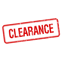 Clearance Clearance