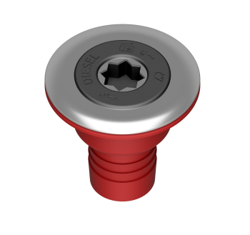 Rutgerson - Deck Filler for Petrol, 38mm, thread-lock Rutgerson - Deck Filler for Petrol, 38mm, thread-lock