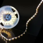 5mreel-led strip w/3M adhesive Warm white - 12VDC