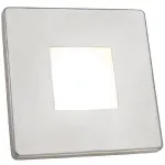 S/Steel polished spotlight NIVIDIC (square) - 10W