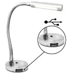 Mantagua - ARZ Chart Table LED Light w/switch & USB Socket - Silver - 10W