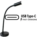 YEU chart table led light lamp with switch & USB C socket -