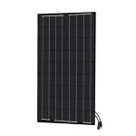 UNITECK - UNISUN 100.12M-100W, 12V CABLE & RIGID SOLAR CONNECT 1200x550x50mm
