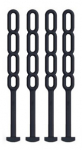 Unimer Marine - Rubber Tensioner No.11 BLK 4Pk
