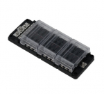 EGIS RT Fuse Block, 18 Pos w/Ground & LED Indication