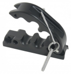 Colligo Marine - Quick release line guide 2 Line-1" Stanchion Mnt-Delrin