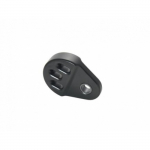 Crbn Chnplt/Male Distributor Black - 3/8" LtWt Mini Series