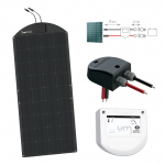 150w FLEXIBLE KIT (12V) EYELETS ON PANEL