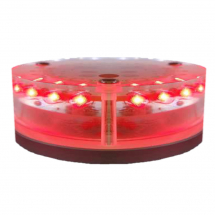 Horizontal Mount Nav Light 2MN Port - Red 112.5°