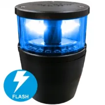 Mantagua - NAVIPRO Horizontal Police Flas hing Blue 360° - with foot &