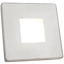 S/Steel polished spotlight NIVIDIC (square) - 10W