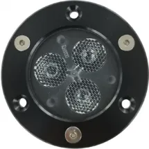 90W TRIPLE LED spreader light 10- Mat BLK anodised aluminium