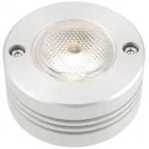 30W Spreader spotlight - 25 Anodised mat aluminium warm