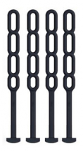 Unimer Marine - Rubber Tensioner No.11 BLK 4Pk