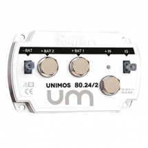 UNITECK - UNIMOS 80.24/2 Battery Isolator 80A-12/24 -2 outputs
