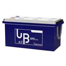 UNITECK - UNIBAT 150.12GEL - GEL Battery 12V, 150Ah