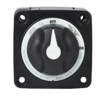 EGIS - m-Series 300A Battery Switch Off/On, Knob Actuator, Black