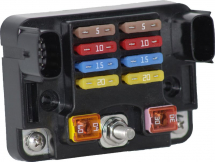EGIS CT Fuse Block 12 Pos w/Ground & LED Indication