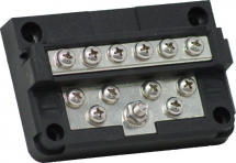 EGIS RT Screw Terminal 12 Circuit Dual Level Busbar, Bulk