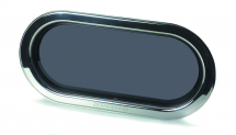 Portlight Oval 403x204x16 Fixed - SS inner frame