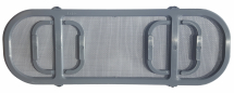 Mosquito net Rectangular Portlight 370x164