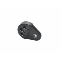 Crbn Chnplt/Male Distributor Black - 3/8inch LtWt Mini Series