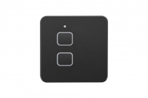 Simarine Nereide Light Switch 2 Button Black Aluminium with Dimmer