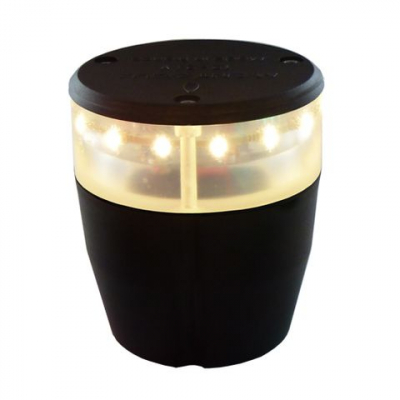 Navigation Light with Foot - Horizontal - 2NM - Stroboscopic (White 360°)