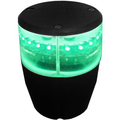 Navigation Light with Foot- Horizontal - 2NM (Green 360°)