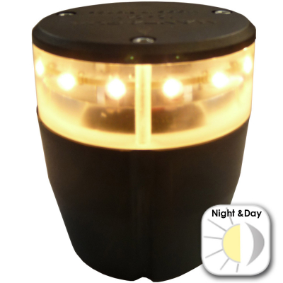Horizontal 2NM Anchor Light - Day/Night Detection - White 360°