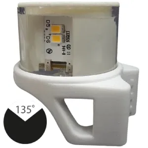 Vertical mount 1NM Stern RACIN G light - with side fitting