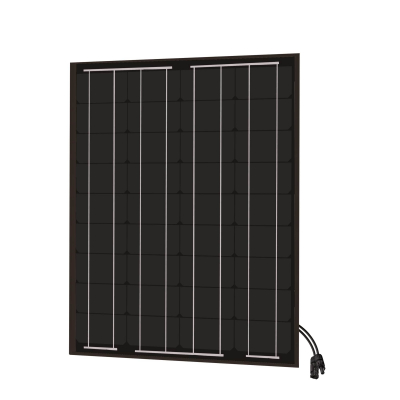 UNITECK - UNISUN 50.12M - 50W, 12V CABLE & RIGID SOLAR CONNECT 670x570x50mm
