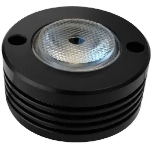 30W Spreader spotlight - 25 Anodised mat black aluminium