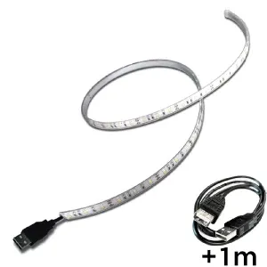 1 meter of led strip with USB connector for autonomous Bimi