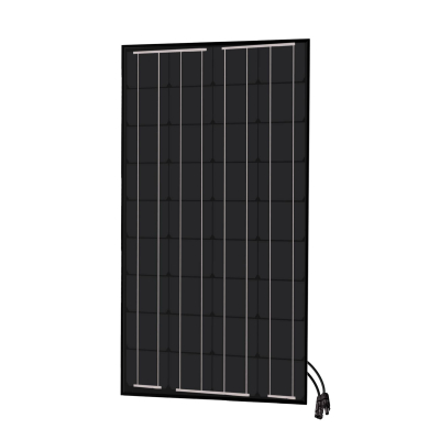 UNITECK - UNISUN 100.12M-100W, 12V CABLE & RIGID SOLAR CONNECT 1200x550x50mm