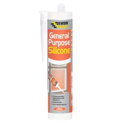 SIKA EVERBUILD - GENERAL PURPOSE SILICONE BLACK 280ML