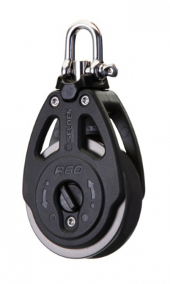 Selden - BLOCK R60+ SINGLE, AL SHEAVE