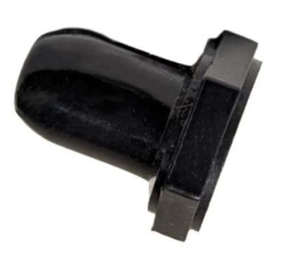 EGIS - Black Button Boot, Low Amp Panel Mount Push to Reset Breaker