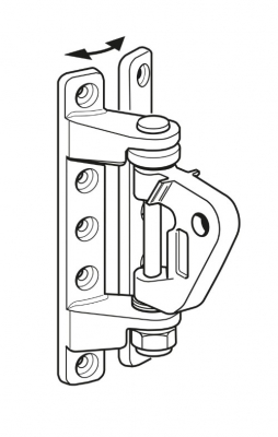 KICK.BKT 80 ADJUST.+RIVETS