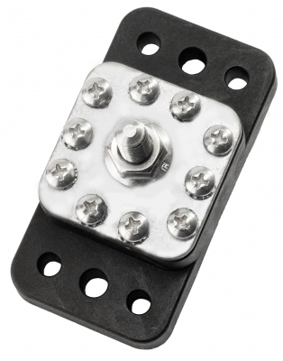 EGIS - M8 Power Post with 10 M4 Screw Termnials