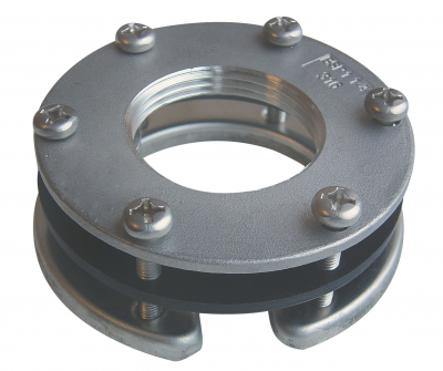 Ultraflex 1 1/4Inch Thread Tank Adapter NPT Uflex NPT Threads