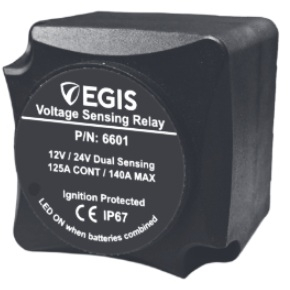Mini Automatic Charging Relay, 125 Amp,
