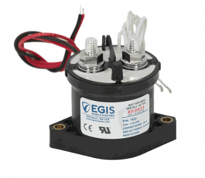 EGIS Contactor, 250A, 12/24 V w/Aux Contacts