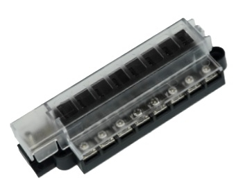 EGIS RT Fuse Blk 8 Circuits w/Cover