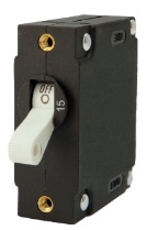EGIS A-Series Toggle Panel Mount Circuit Breaker Single Pole AC/DC