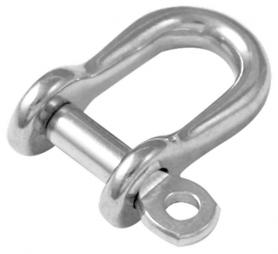 hamma - Round D Shackle (Loose or Carded for Retail)