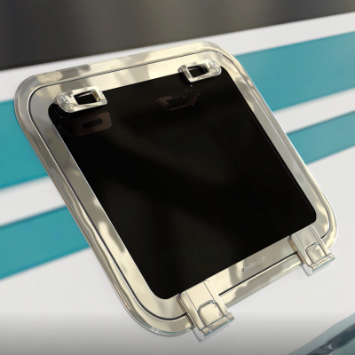 Rutgerson - Multihull Flush Escape Hatch - Rectangular with / without Inner Frame